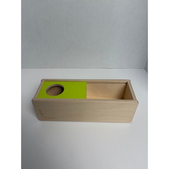 Lovevery Sliding Top Box and Ball Drop Box with Ball Lot - Picture 6 of 8